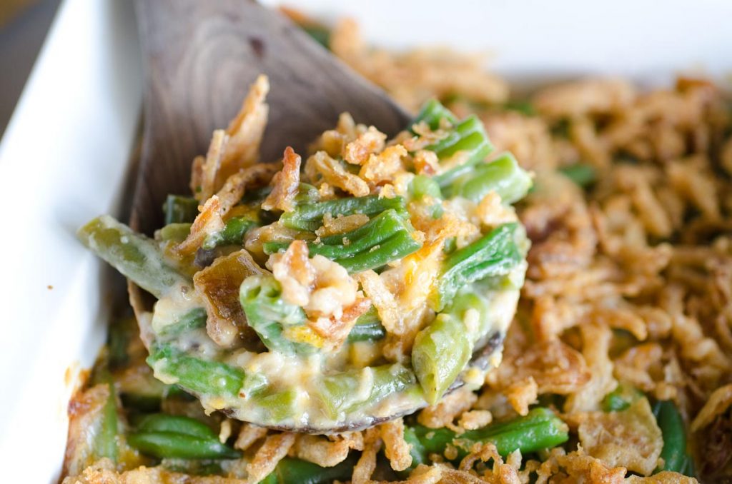 Easy Green Bean Casserole - Make for Thanksgiving and Christmas!