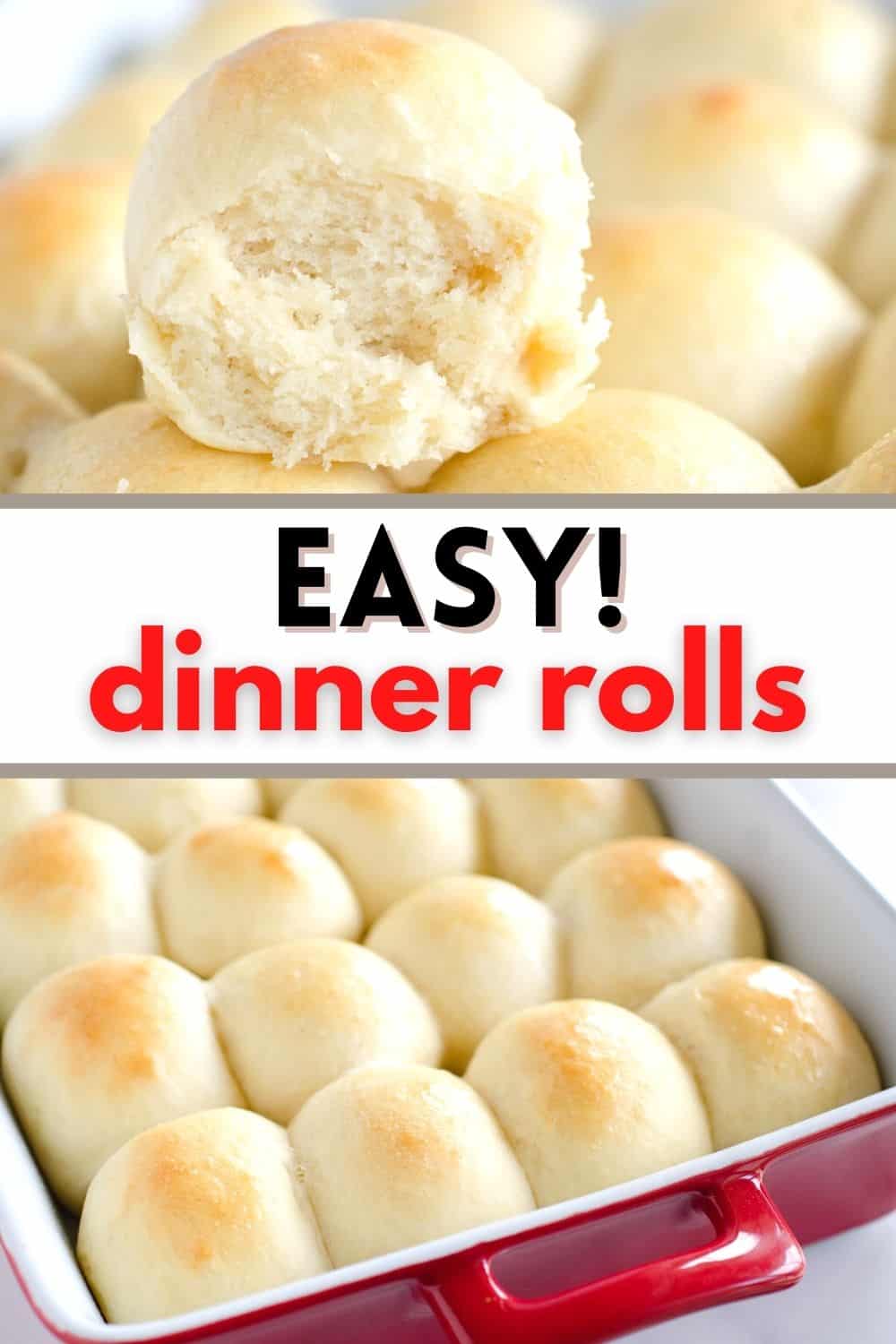 With this quick yeast rolls recipe, you can have yeast dinner rolls ready in one hour!  These easy dinner rolls are buttery, fluffy, and so wonderful!