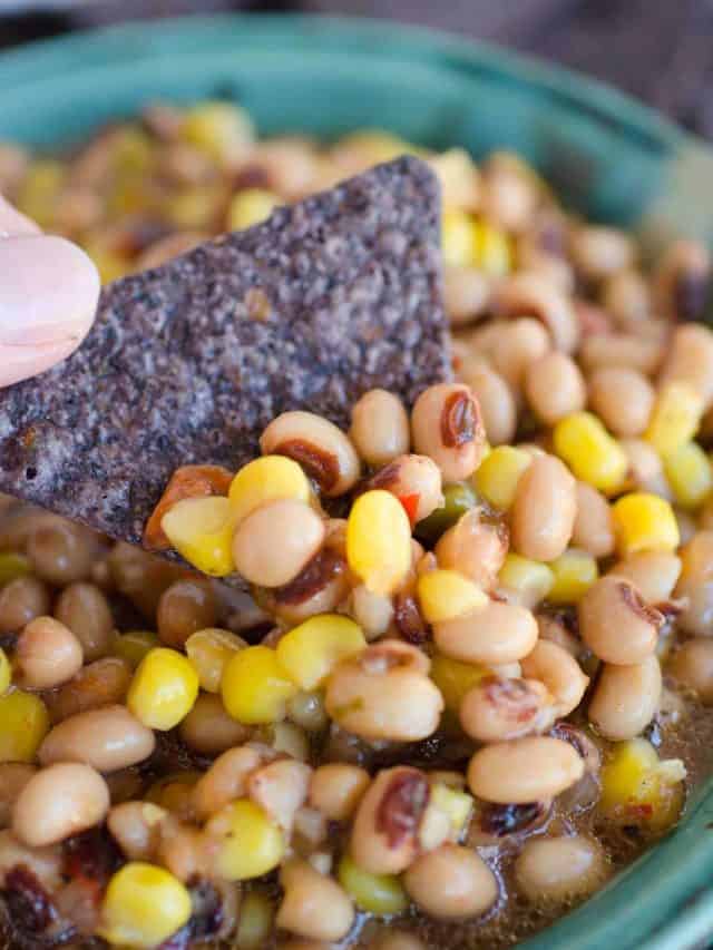 New Years Black Eyed Peas Dip - Easy Recipes for Family Time - Seeded ...