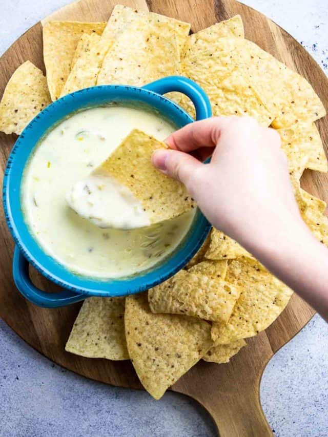 Mexican Restaurant White Cheese Dip Recipe Story