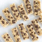 homemade chocolate chip granola bars