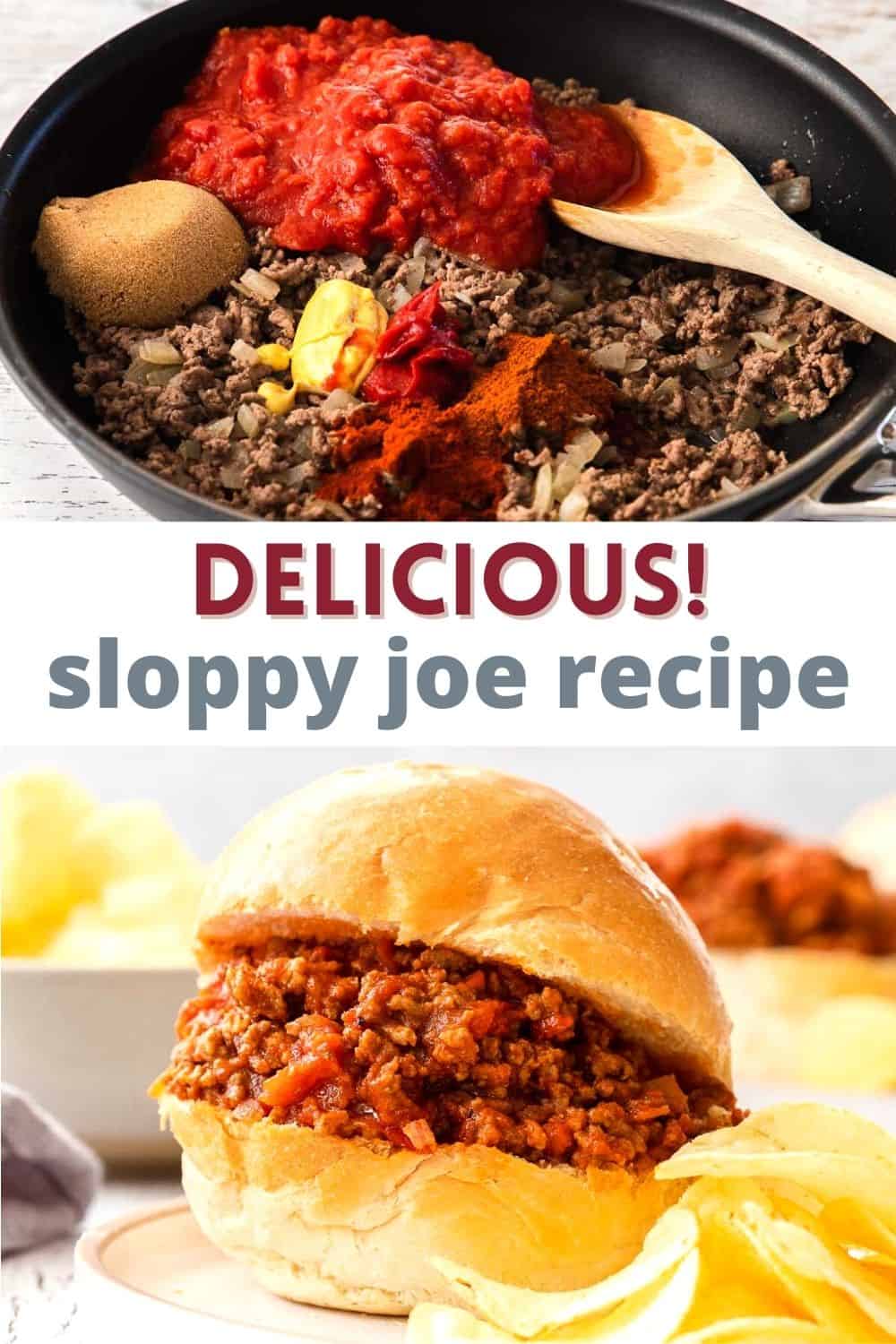 Our favorite sloppy joe recipe is easy and full of delicious flavors with real ingredients. Forget the canned sauce or mix packet and find the very best homemade sloppy joes right here!