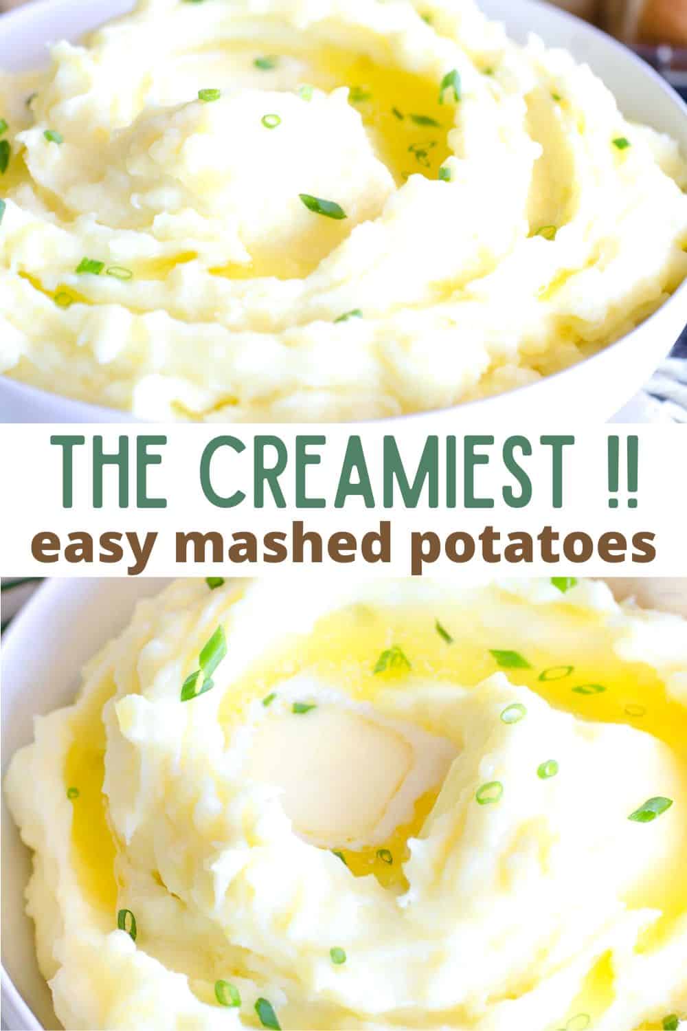 These creamy mashed potatoes are mashed with heavy cream, sour cream and butter for the best homemade mashed potatoes recipe. Perfect for Thanksgiving, Christmas and other family meals!