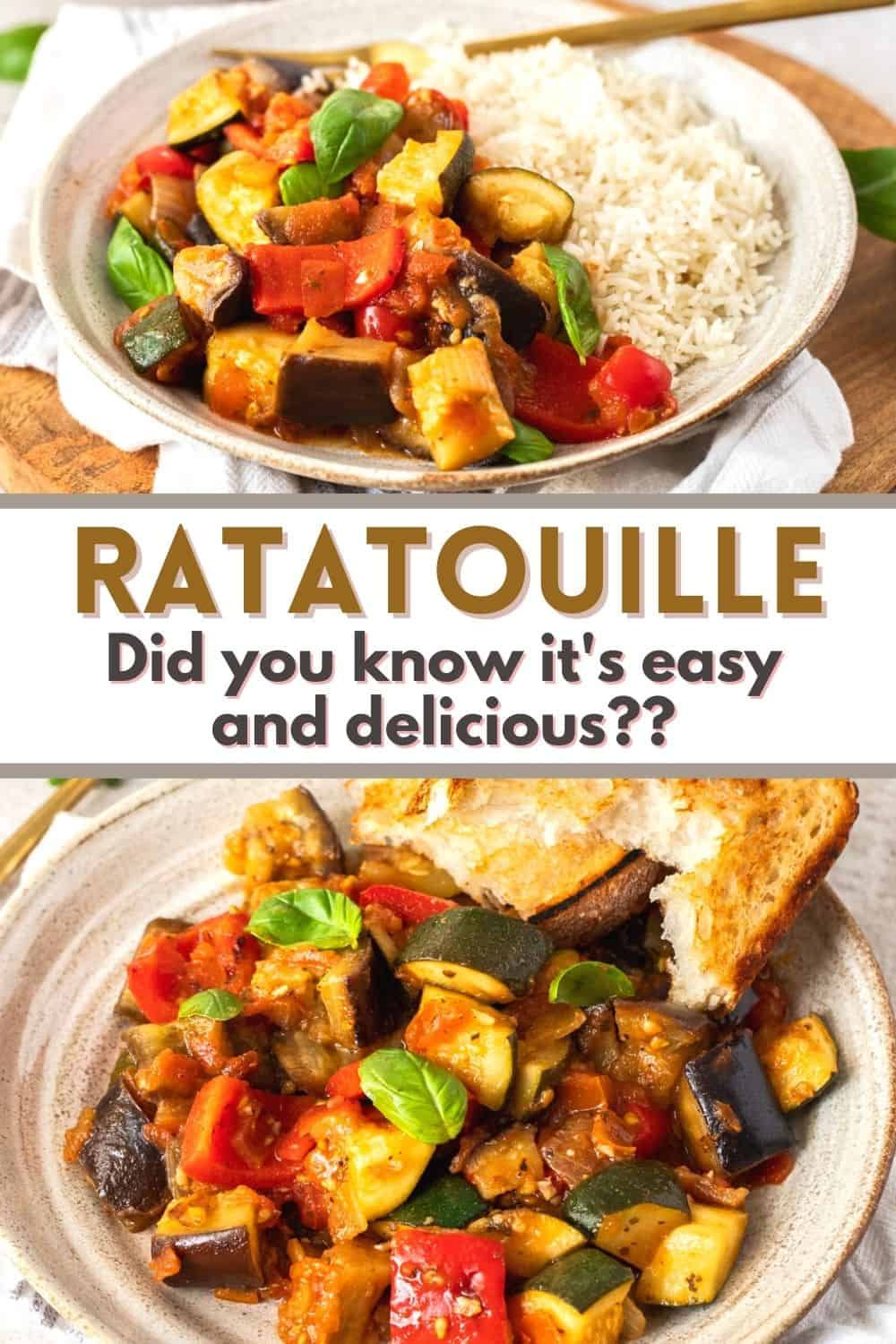 Learn how to make ratatouille (rat-tuh-TOO-ee) with this easy recipe of fresh vegetables cooked on the stove. Ratatouille is a French dish anyone can enjoy!