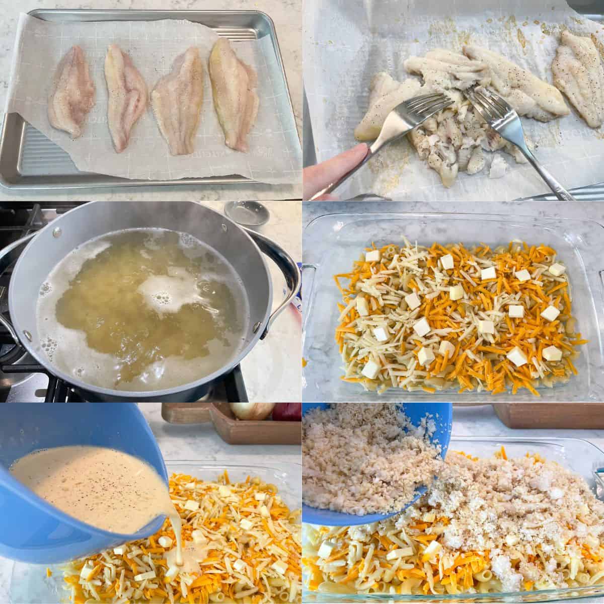 photo collage instructions for catfish recipe