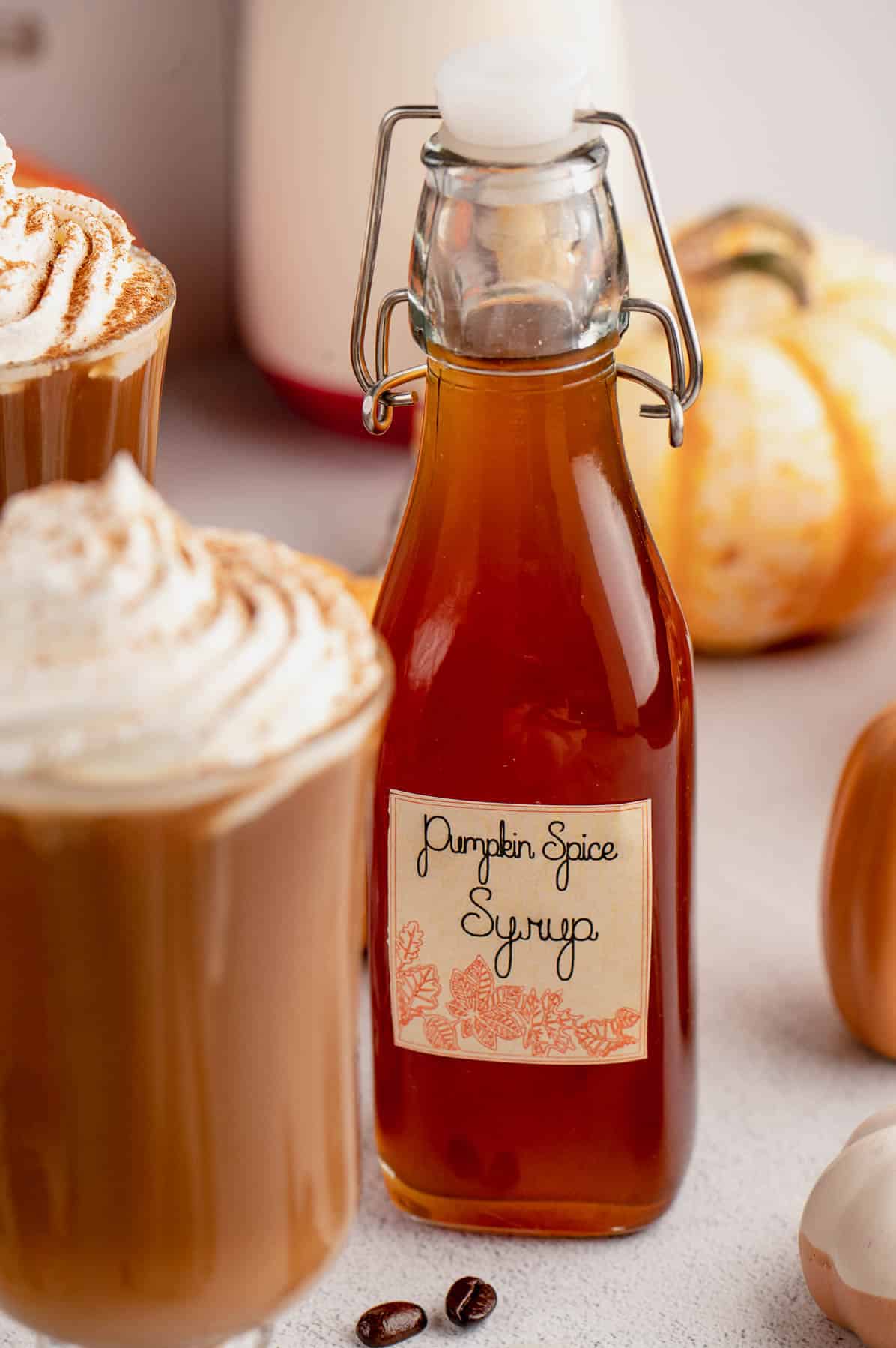 pumpkin spice syrup for pumpkin spice latte