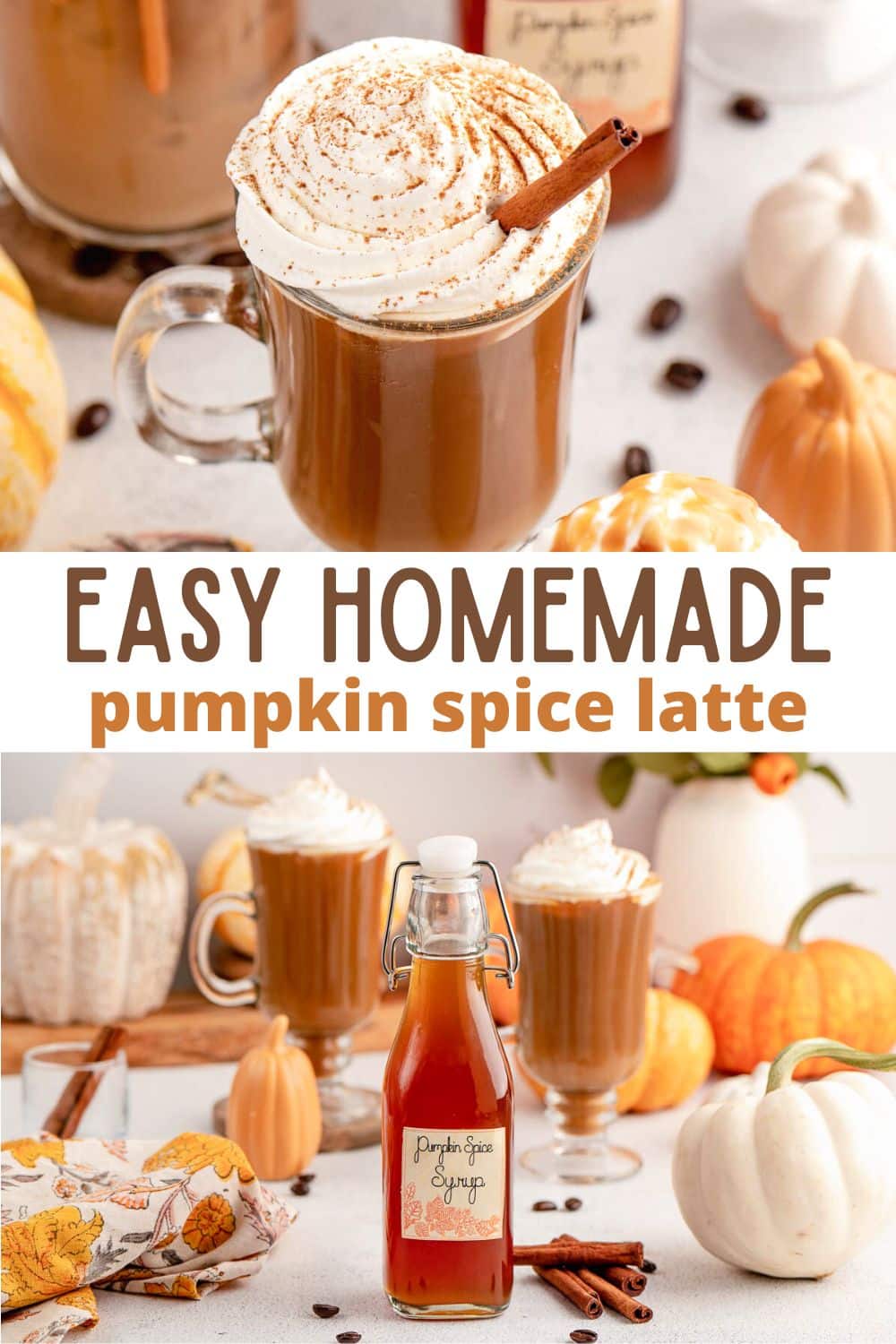 Savor fall with our pumpkin spice latte recipe—robust coffee, warm milk, and a delicious homemade pumpkin syrup create a perfect balance of your very own autumn bliss in every sip. Whip up a homemade PSL copycat recipe within minutes!