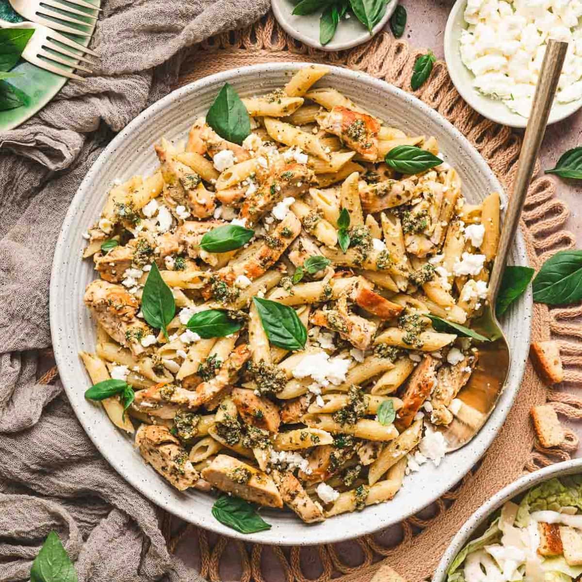 Chicken Pesto Pasta-image