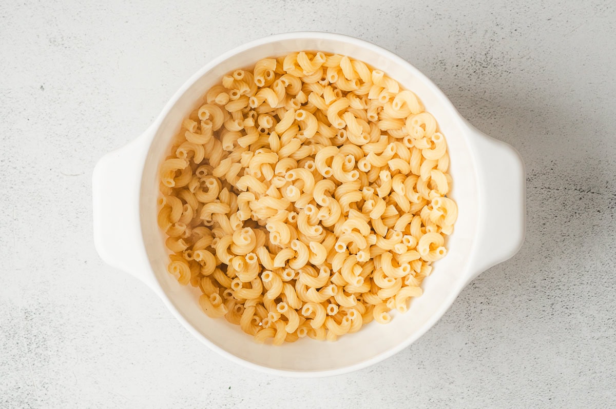 drain macaroni